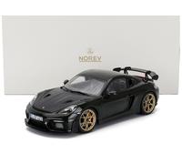 MODELLINO AUTO STATICO NOREV PORSCHE CAYMAN GT4 RS W/WEISSACH PACK 2023 1/18