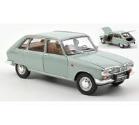 MODELLINO AUTO STATICO DIECAST RENAULT R16 1968 BLU MODELLISMO SCALA 1/18