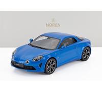 MODELLINO AUTO STATICO NOREV RENAULT A110 ALPINE PURE 2018 BLU SCALA 1/18