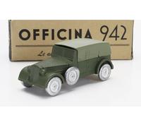 MODELLINO AUTO STATICO OFFICINA 942 BIANCHI VM 6C CABRIO CLOSED 1939 VERDE 1/76