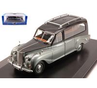 MODELLINO AUTO STATICO OXFORD AUSTIN PRINCE HEARSE NERO AND SILVER SCALA 1:43