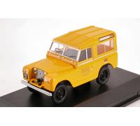 MODELLINO AUTO STATICO OXFORD LAND ROVER SERIES II POST OFFICE GIALLO SCALA 1/43
