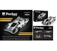MODELLINO AUTO STATICO POCHER PORSCHE 917K WINNER 24H LE MANS 1971 MARKO 1/8