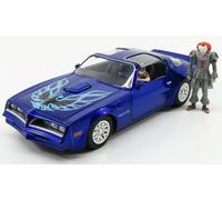 MODELLINO AUTO STATICO PONTIAC FIREBIRD PENNYWISE HENRY BOWER'S FIGURE 1977 1:24