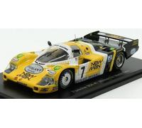 MODELLINO AUTO STATICO PORSCHE 956L N.7 WINNER LE MANS 1984 PESCAROLO 1/43