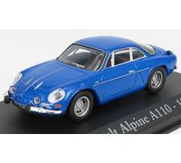 MODELLINO AUTO STATICO RBA MONDADORI RENAULT ALPINE A110 1969 BLU SCALA 1/43