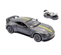MODELLINO AUTO STATICO RE.EL.TOYS ASTON MARTIN V12 VANTAGE GRIGIO SCALA 1/43