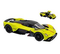 MODELLINO AUTO STATICO RE.EL.TOYS ASTON MARTIN VALKYRIE #001 GIALLO SCALA 1:18