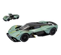 MODELLINO AUTO STATICO RE.EL.TOYS ASTON MARTIN VALKYRIE #001 VERDE SCALA 1/18