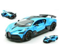 MODELLINO AUTO STATICO RE.EL.TOYS BUGATTI DIVO BLU MODELLISMO SCALA 1/18