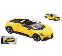 MODELLINO AUTO STATICO RE.EL.TOYS BUGATTI MISTRAL GIALLO MODELLISMO SCALA 1:24