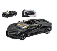 MODELLINO AUTO STATICO RE.EL.TOYS BUGATTI MISTRAL NERO MODELLISMO SCALA 1:24