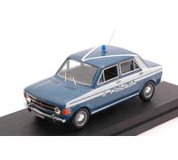MODELLINO AUTO STATICO RIO FIAT 128 4 PORTE POLIZIA STRADALE 1970 SCALA 1:43