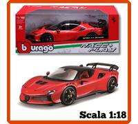 Modellino auto statico scala 1/18 diecast FERRARI SF90 18-16020 Bburago burago