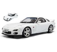 MODELLINO AUTO STATICO SCALA 1:18 MAZDA RX-7 FD3RS 1999 PURE BIANCO 1:18