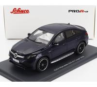 MODELLINO AUTO STATICO SCHUCO MERCEDES X253 GLE 63 COUPE 2016 BLU SCALA 1/43