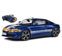 MODELLINO AUTO STATICO DIECAST ALPINE A110 GENDARMERIE POLICE COUPE 2023 1/18
