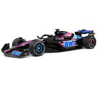MODELLINO AUTO STATICO SOLIDO ALPINE F1 A524 PRESENTAZIONE 2024 GASLY SCALA 1:18