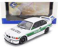 MODELLINO AUTO STATICO SOLIDO BMW 3-SERIE M3 E36 COUPE POLIZEI 1991 SCALA 1:18