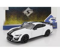 MODELLINO AUTO STATICO SOLIDO FORD MUSTANG GT500 COUPE 2020 BIANCO SCALA 1:43