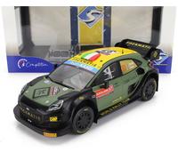 MODELLINO AUTO STATICO SOLIDO FORD PUMA RALLY NEW ZEALAND 2022 BERTELLI 1:18