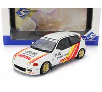 MODELLINO AUTO STATICO SOLIDO HONDA CIVIC EG6 MUGEN POWER RACING 1992 SCALA 1/18