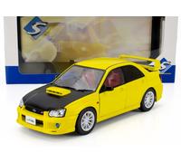 Subaru Impreza WRX STI 2003 Giallo Modellino 1:18 Solido