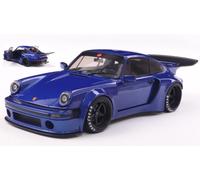 MODELLINO AUTO STATICO SOLIDO PORSCHE 911 930 3.0L KS-R COUPE 2024 BLU 1:18