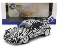 MODELLINO AUTO STATICO SOLIDO PORSCHE 911 964 RWB BODY KIT THE ZEBRA 1994 1:18