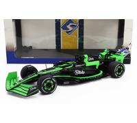 MODELLINO AUTO STATICO SOLIDO SAUBER STAKE F1 C44 PRESENTAZIONE 2024 SCALA 1/18