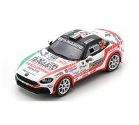 MODELLINO AUTO STATICO SPARK ABARTH FIAT 124 #52 GOBBIN MONTECARLO 2022 1/43