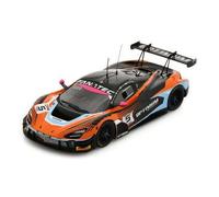 MODELLINO AUTO STATICO SPARK MCLAREN 720S GT3 24H SPA 2024 NEARY BALFE 1/43