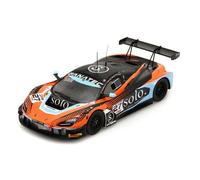 MODELLINO AUTO STATICO SPARK MCLAREN 720S GT3 24H SPA 2024 RUEDA BELL SCALA 1/43