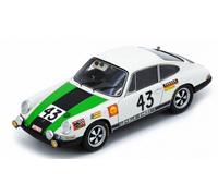 MODELLINO AUTO STATICO SPARK MODEL PORSCHE 911T #43 24H LE MANS 1968 SCALA 1/43