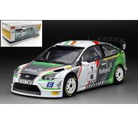 MODELLINO AUTO STATICO SUNSTAR FORD FOCUS #1 WINNER BOGGERAGH RALLY 2022 1/18