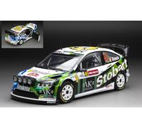 MODELLINO AUTO STATICO SUNSTAR FORD FOCUS #46 VALENTINO ROSSI RALLY GB 2008 1/18