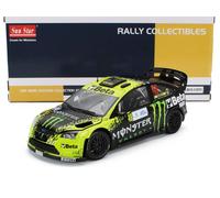 MODELLINO AUTO STATICO SUNSTAR FORD FOCUS ROSSI #46 MONZA RALLY SHOW 2009 1:18