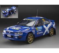 MODELLINO AUTO STATICO SUNSTAR IMPREZA #15 MCRAE MYTHICAL CARS RALLY 2023 1/18