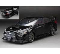 MODELLINO AUTO STATICO SUNSTAR WRX STI CUSTOMISED VERSION NERO SCALA 1:18
