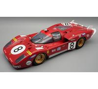 MODELLINO AUTO STATICO TECNOMODEL FERRARI 512S LE MANS 1970 MERZARIO SCALA 1/12