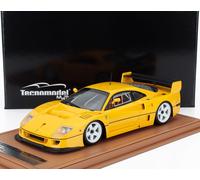 MODELLINO AUTO STATICO TECNOMODEL FERRARI F40 LM PRESS VERSION 1996 VETRINA 1/18