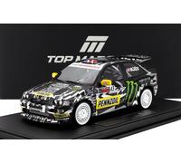 MODELLINO AUTO STATICO TOPMAQUES FORD ESCORT RS COSWORTH HOONIGAN 2017 1/18