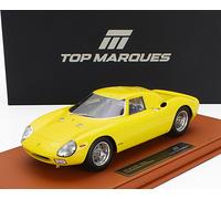MODELLINO AUTO STATICO TOPMARQUES FERRARI 250LM STREET VERSION 1965 GIALLO 1/18