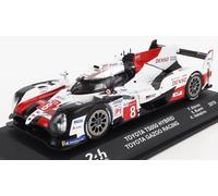 MODELLINO AUTO STATICO TOYOTA TS050 #8 BUEMI NAKAJIMA ALONSO LE MANS 2019 1/43