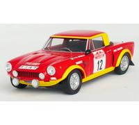 MODELLINO AUTO STATICO TROFEU FIAT 124 ABARTH BISULLI SANREMO RALLY 1974 1/43