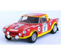 MODELLINO AUTO STATICO TROFEU FIAT 124 ABARTH RALLY 1000 LAKES RALLY 1974 1/43