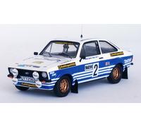 MODELLINO AUTO STATICO TROFEU FORD ESCORT MKII VATANEN SWEDISH RALLY 1982 1/43