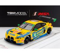 MODELLINO AUTO STATICO TRUE SCALE BMW 4 SERIE M4 GT3 IMSA DAYTONA 2024 1/43