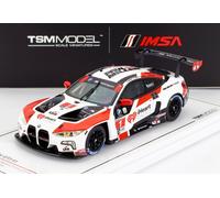MODELLINO AUTO STATICO TRUE SCALE BMW 4 SERIES M4 GT3 IMSA DAYTONA 2024 1/43