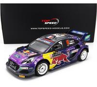 True Scale Miniatures TS0468 - For. Pum. Rally1#19 M-Sport For. WRT Winner Rally Monte Carlo 2022 - scala 1/18 - modello da collezione